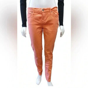 Banana  Republic Skinny Fit Orange Jeans Size 10